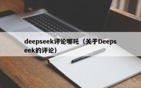 deepseek评论哪吒（关于Deepseek的评论）