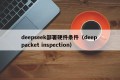 deepseek部署硬件条件（deep packet inspection）