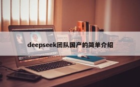 deepseek团队国产的简单介绍