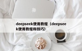 deepseek使用教程(deepseek使用教程和技巧)