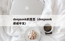 deepseek的意思（deepseek译成中文）