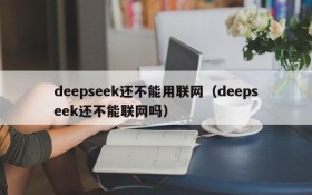 deepseek还不能用联网(deepseek还不能联网吗)
