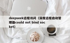 deepseek远程访问（深度远程启动管理器could not bind socket）