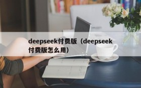 deepseek付费版（deepseek付费版怎么用）