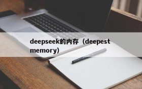 deepseek的内存(deepest memory)