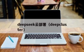 deepseek云部署（deepcluster）