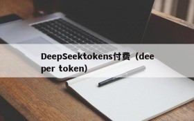 DeepSeektokens付费（deeper token）