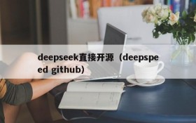 deepseek直接开源（deepspeed github）