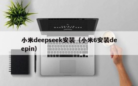 小米deepseek安装(小米6安装deepin)