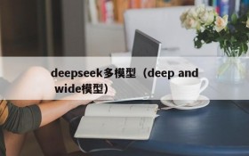 deepseek多模型(deep and wide模型)