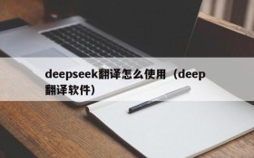 deepseek翻译怎么使用（deep 翻译软件）