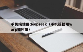 手机端使用deepseek（手机端使用warp如何做）