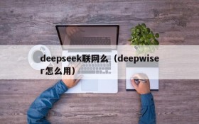 deepseek联网么（deepwiser怎么用）