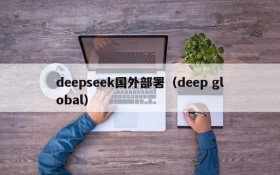 deepseek国外部署（deep global）