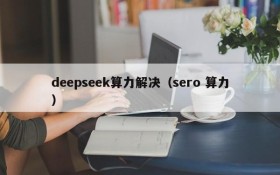 deepseek算力解决（sero 算力）