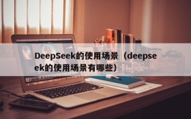 DeepSeek的使用场景(deepseek的使用场景有哪些)