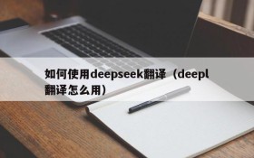 如何使用deepseek翻译(deepl翻译怎么用)