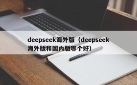 deepseek海外版(deepseek海外版和国内版哪个好)