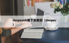 deepseek被下架原因(deepec)