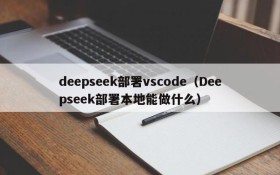deepseek部署vscode(Deepseek部署本地能做什么)