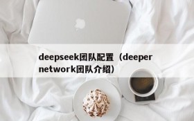 deepseek团队配置（deeper network团队介绍）