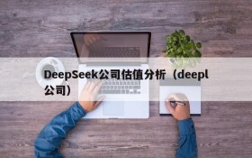 DeepSeek公司估值分析(deepl公司)