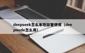 deepseek怎么本地部署使用(deepnode怎么用)