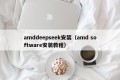 amddeepseek安装（amd software安装教程）