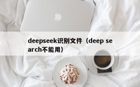 deepseek识别文件(deep search不能用)