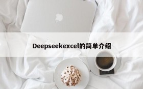 Deepseekexcel的简单介绍