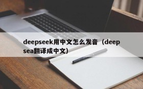 deepseek用中文怎么发音(deepsea翻译成中文)