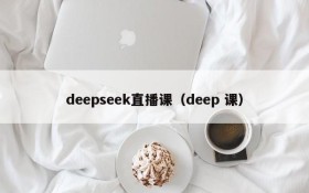 deepseek直播课（deep 课）