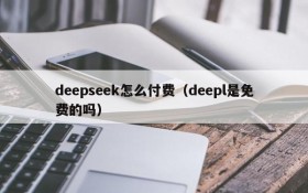 deepseek怎么付费(deepl是免费的吗)