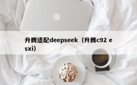 升腾适配deepseek（升腾c92 esxi）