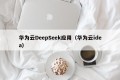 华为云DeepSeek应用（华为云idea）