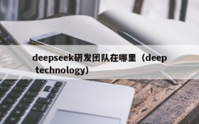 deepseek研发团队在哪里(deep technology)