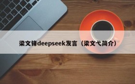 梁文锋deepseek发言(梁文弋简介)