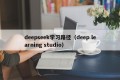 deepseek学习路径（deep learning studio）