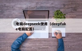 电脑deepseek使用（deepfake电脑配置）