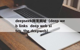 deepseek网页网址(deep web links deep web sites the deepweb)