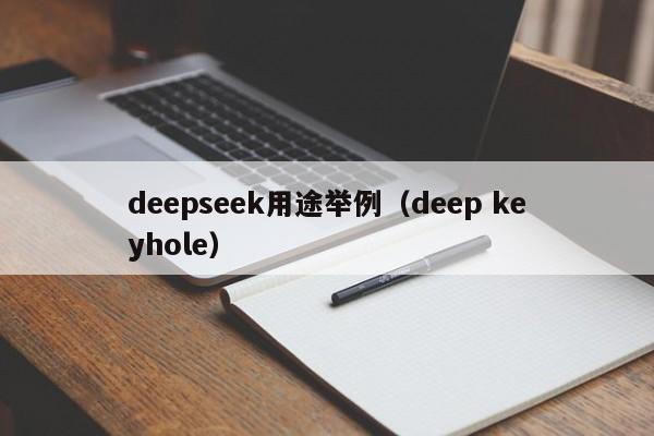 deepseek用途举例（deep keyhole）