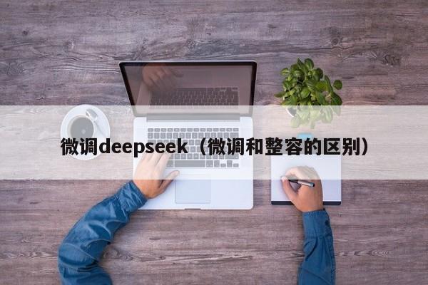 微调deepseek（微调和整容的区别）