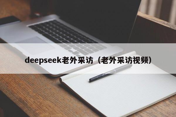 deepseek老外采访（老外采访视频）