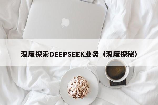 深度探索DEEPSEEK业务（深度探秘）