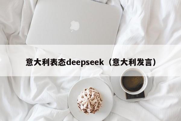 意大利表态deepseek（意大利发言）