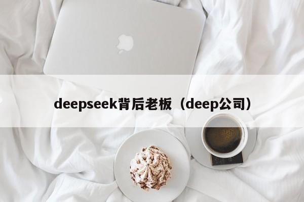 deepseek背后老板（deep公司）