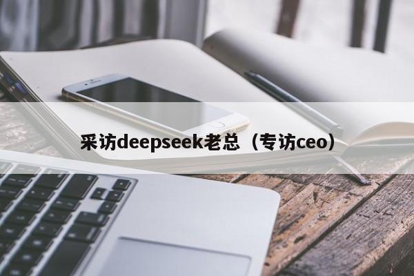 采访deepseek老总（专访ceo）